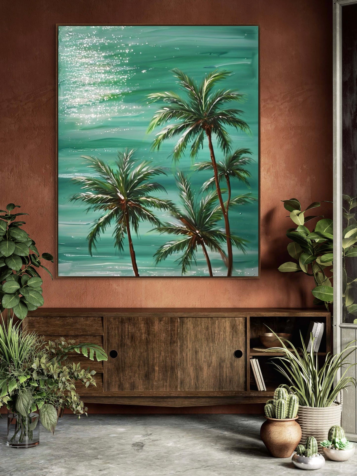 Palm trees